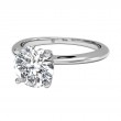 Ritani Embellished Prong Solitaire Semi Mounting