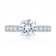 Platinum Classic Semi-Mounting Engagement Ring