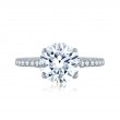 18K White Gold  Engagement Ring