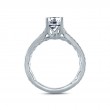 18K White Gold  Engagement Ring