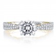 18K White Gold  Engagement Ring