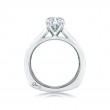 18K White Gold  Engagement Ring