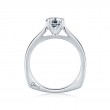 18K White Gold  Engagement Ring