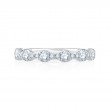 18K Yellow Gold Scalloped Band