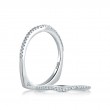 18K White Gold  Wedding Band