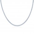 Starry Night Demi Line Necklace with Diamonds