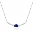 14K White Gold Necklace Set
