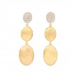 Marco Bicego Siviglia 18K Yellow Gold Earrings With Diamonds