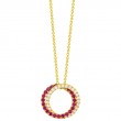 Interlocking Circle Pendant