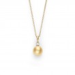 Mikimoto Basic Golden South Sea Pearl Pendant