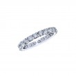 Rummeles Signature Shared Prong Diamond Eternity Band