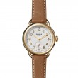 The Runabout Light Silver Dial Leather Watch
