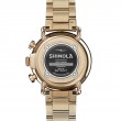Shinola Runwell 41mm Stainless Steel Pvd Yellow Gold Chronograph Watch