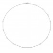 0.28Ct 18 Diamonds By The Yard Chain