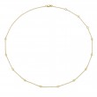 0.28Ct 18 Diamonds By The Yard Chain