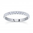 0.40Ct 14K White Gold Diamond Ladys Band