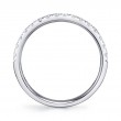 0.40Ct 14K White Gold Diamond Ladys Band