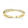 0.09Ct 14K Yellow Gold Diamond Ladys Ring