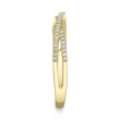 0.09Ct 14K Yellow Gold Diamond Ladys Ring