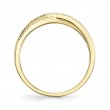 0.09Ct 14K Yellow Gold Diamond Ladys Ring