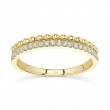 0.18Ct 14K Yellow Gold Diamond Ladys Ring
