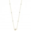 0.34Ct Diamond Pear Necklace