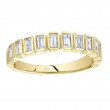 Shy Creation - Baguette Diamond Ring