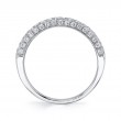 1.32Ct 14K White Gold Diamond Ladys Pave Band