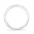 0.08Ct 14K White Gold Diamond Ladys Band