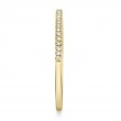 0.08Ct 14K Yellow Gold Diamond Ladys Band