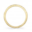 0.08Ct 14K Yellow Gold Diamond Ladys Band