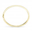 0.97Ct 14K Yellow Gold Diamond Bangle
