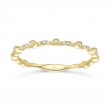 0.06Ct 14K Yellow Gold Diamond Ladys Band