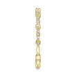 0.06Ct 14K Yellow Gold Diamond Ladys Band