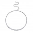 4.39Ct 14K White Gold Diamond Tennis Necklace