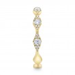 0.38Ct 14K Yellow Gold Diamond Ladys Band