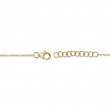 0.03Ct 14K Yellow Gold Diamond Star Of David Bracelet