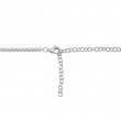 4.73Ct 14K White Gold Diamond Crown Setting Tennis Necklace