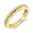 0.26Ct 14K Yellow God Diamond Band