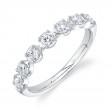 14K White Gold Band Style Ring