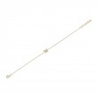 0.08Ct 14K Yellow Gold Diamond Butterfly Bracelet