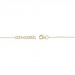 0.08Ct 14K Yellow Gold Diamond Butterfly Bracelet