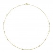 14K Yellow Gold Diamonds By The Yard Necklace