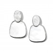 IPPOLITA Sterling Silver Crinkle Oval Drop Earrings
