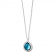 IPPOLITA Teardrop Pendant Necklace in with Diamonds