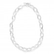 IPPOLITA Classico Mini Hammered Bastille Link Necklace in Sterling Silver