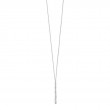 IPPOLITA Pave Long Squiggle Stick Necklace in Sterling