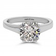 Eli Jewels Point of Love Round Diamond Set Solitaire Semi Mount
