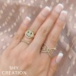 0.09Ct 14K Yellow Gold Diamond Ladys Ring
