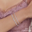 2.00Ct 14K Yellow Gold Diamond Bangle